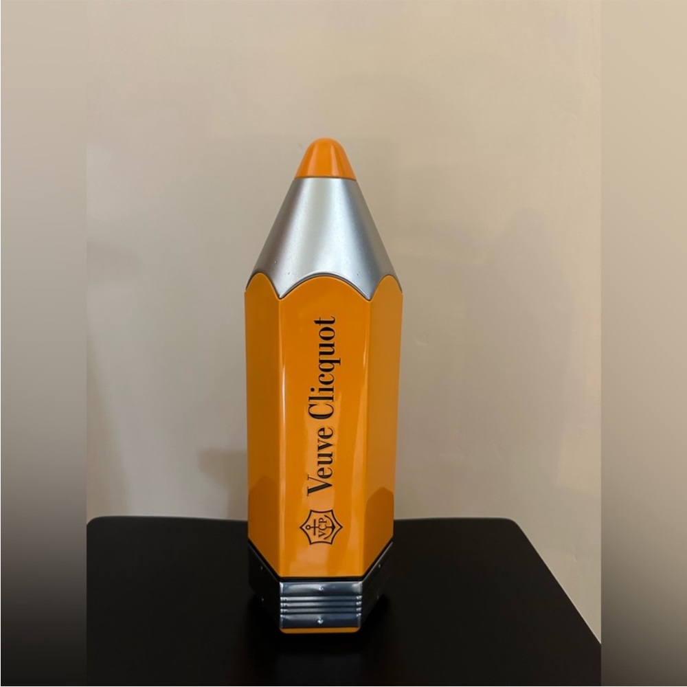 Veuve Cliquot Metal Pencil Champagne Chiller Container